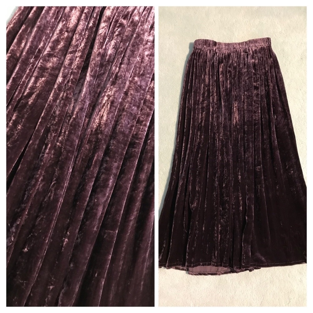 DOSA Rich, Velvety Silk+Rayon Long Skirt - Beautiful❣️